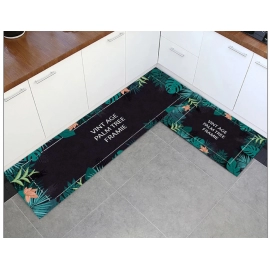 Kitchen Floor Mat Bedroom Living Room Long Bedside Area Rug Hallway Soft Washable Carpet Anti Slip Bathroom Entrance Doormat